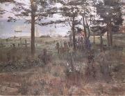 Lovis Corinth Fishermen's Cemetery at Nidden (nn02) oil painting picture wholesale